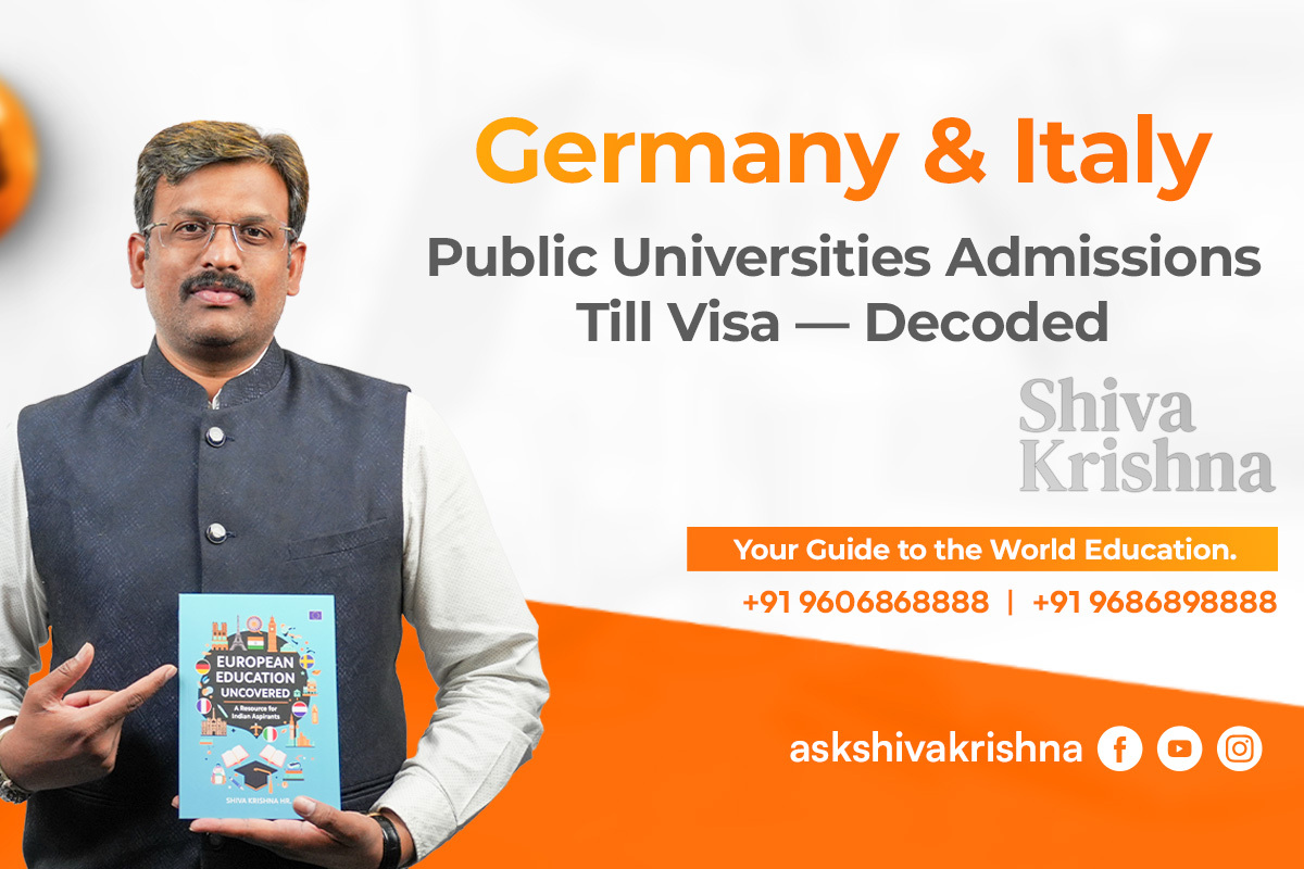 Germany & Italy Public Universities — Admissions Till Visa Decoded